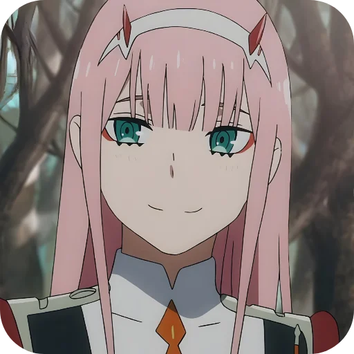 ☺ Стикер «Darling in the Franxx» для Telegram