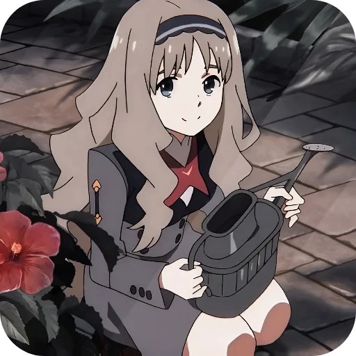 🥰 Стикер «Darling in the Franxx» для Telegram