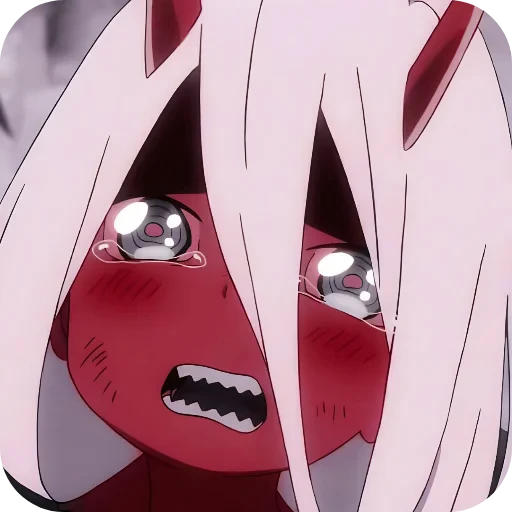 😭 Стикер «Darling in the Franxx» для Telegram