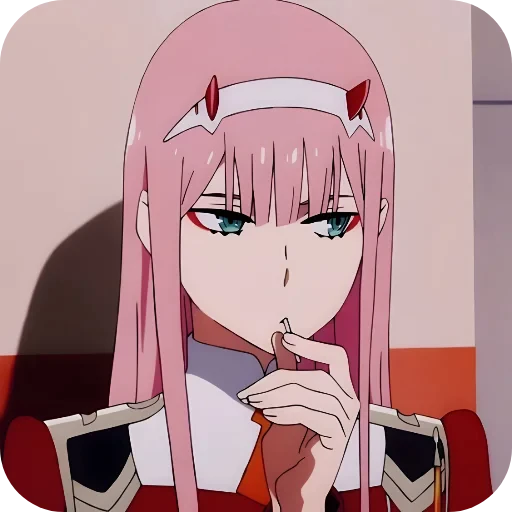 👄 Стикер «Darling in the Franxx» для Telegram
