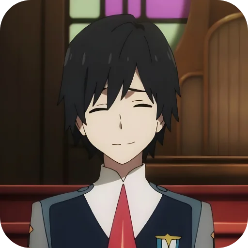 🙂 Стикер «Darling in the Franxx» для Telegram