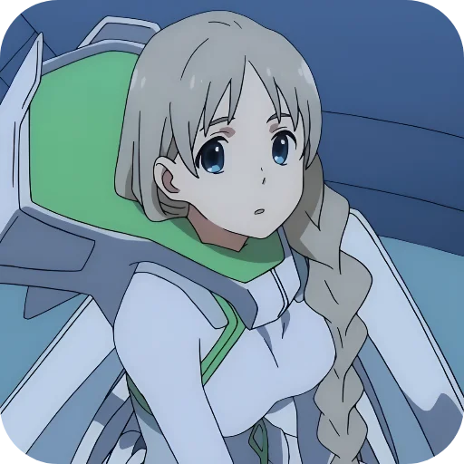 😨 Стикер «Darling in the Franxx» для Telegram
