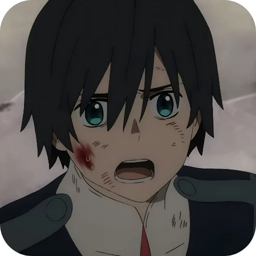 🙁 Стикер «Darling in the Franxx» для Telegram