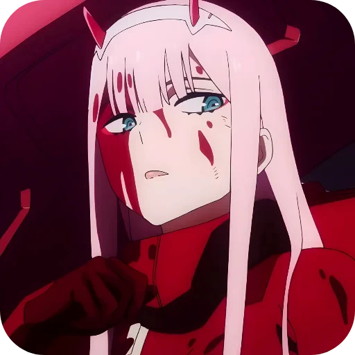 🙃 Стикер «Darling in the Franxx» для Telegram