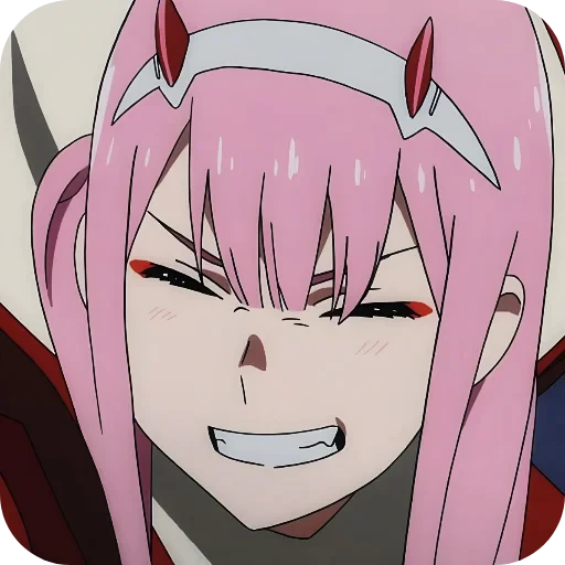😁 Стикер «Darling in the Franxx» для Telegram