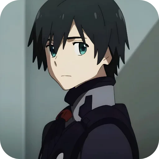 😕 Стикер «Darling in the Franxx» для Telegram