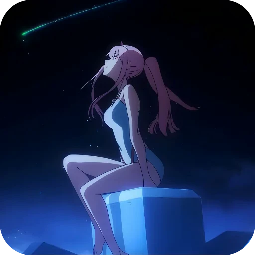 🪐 Стикер «Darling in the Franxx» для Telegram
