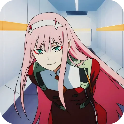 Стикерпак Darling in the Franxx для Telegram