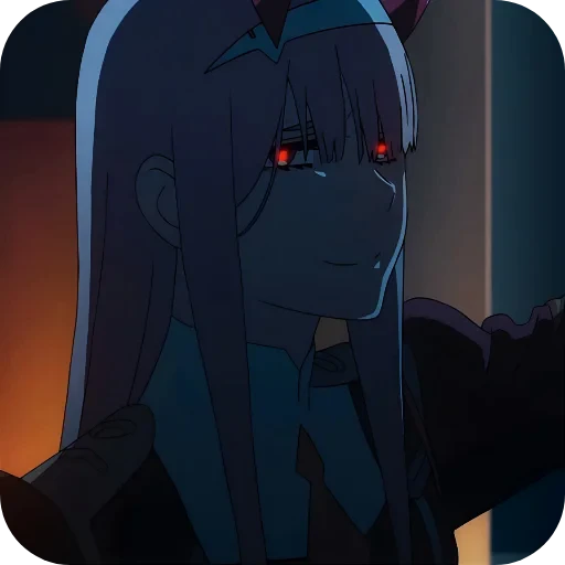 😈 Стикер «Darling in the Franxx» для Telegram