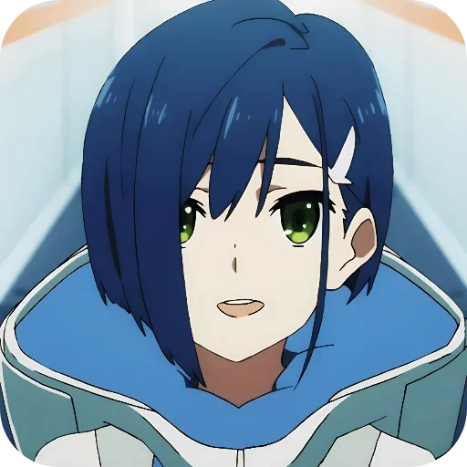 😁 Стикер «Darling in the Franxx» для Telegram