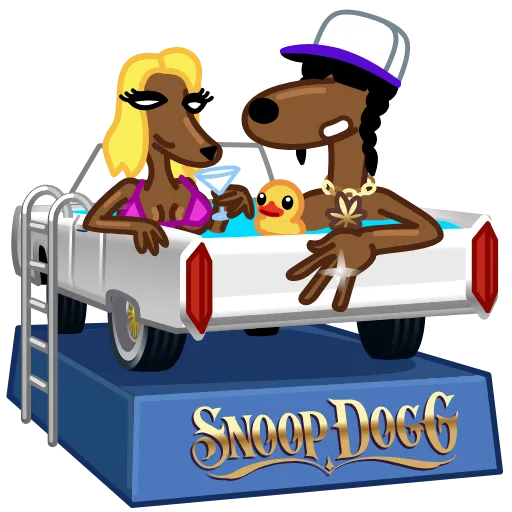 🤩 Стикер «not included in the low rider skin» для Telegram