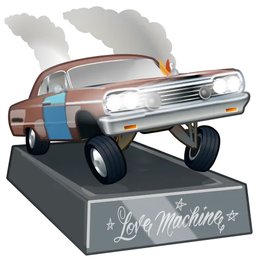 🤩 Стикер «not included in the low rider skin» для Telegram