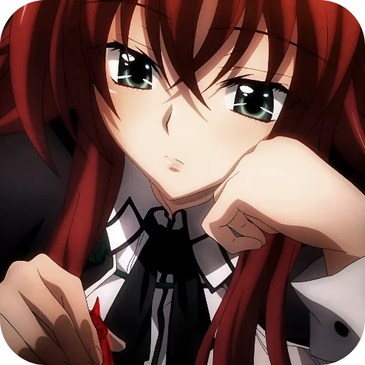 😔 Стикер «High School DxD» для Telegram