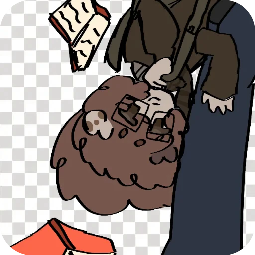 🐦 Стикер «Корица» для Telegram