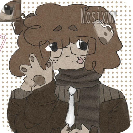 🔳 Стикер «Корица» для Telegram