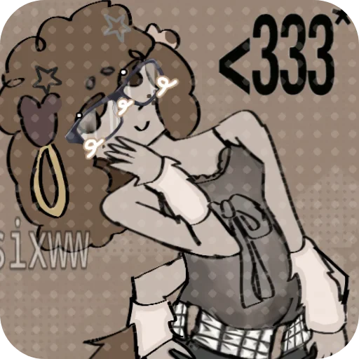 🔳 Стикер «Корица» для Telegram