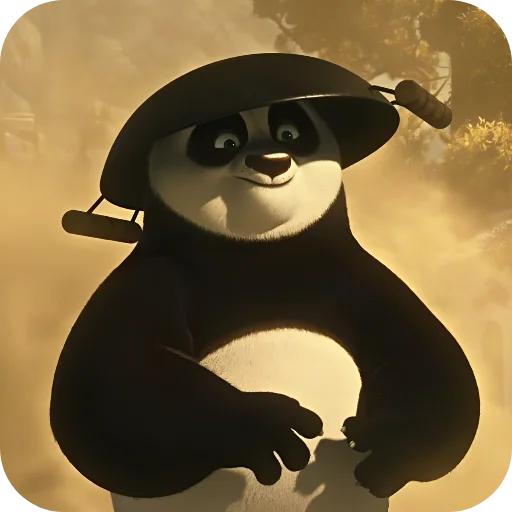 😁 Стикер «Кунг Фу Панда» для Telegram
