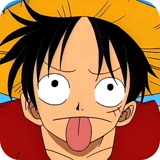 😋 Стикер «Monkey D Luffy» для Telegram