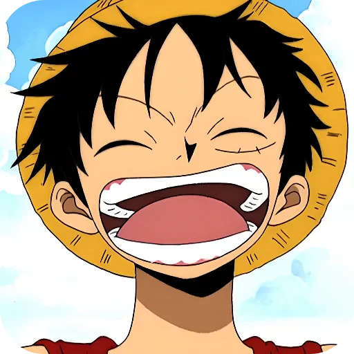 😂 Стикер «Monkey D Luffy» для Telegram