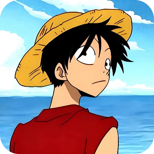 🧐 Стикер «Monkey D Luffy» для Telegram