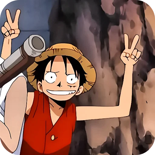 ✌️ Стикер «Monkey D Luffy» для Telegram