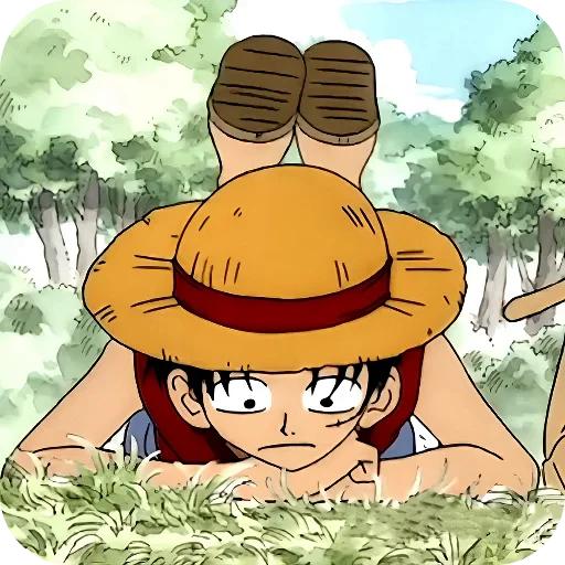 😪 Стикер «Monkey D Luffy» для Telegram