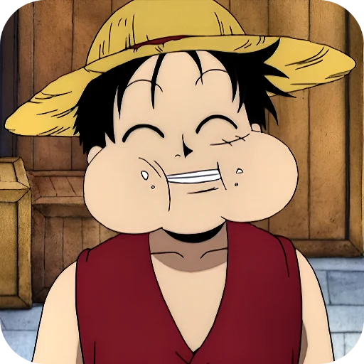 🤤 Стикер «Monkey D Luffy» для Telegram