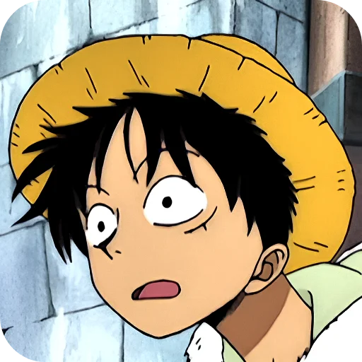 😨 Стикер «Monkey D Luffy» для Telegram