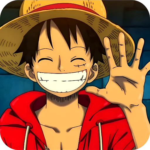 ✋ Стикер «Monkey D Luffy» для Telegram