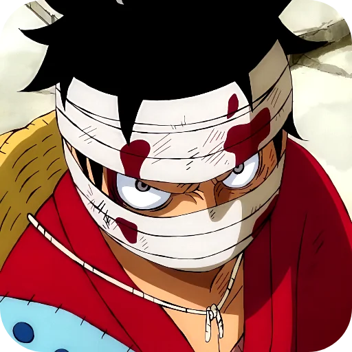 😠 Стикер «Monkey D Luffy» для Telegram