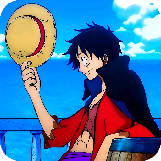 😌 Стикер «Monkey D Luffy» для Telegram