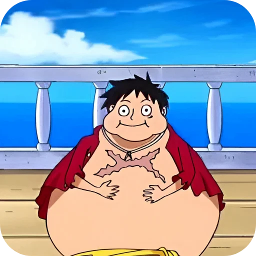 😂 Стикер «Monkey D Luffy» для Telegram