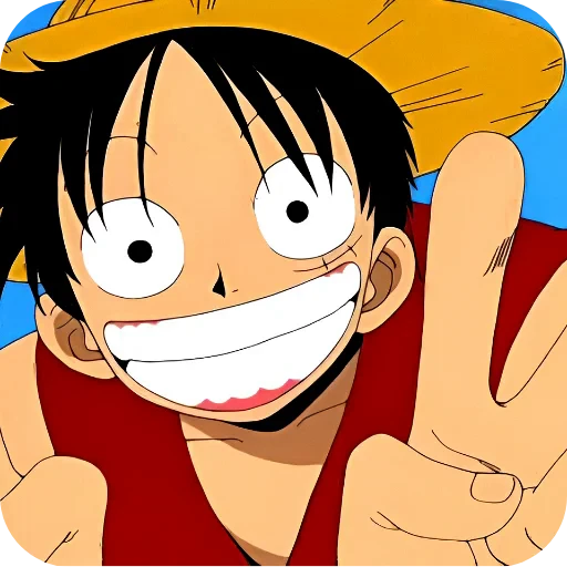 ✌️ Стикер «Monkey D Luffy» для Telegram