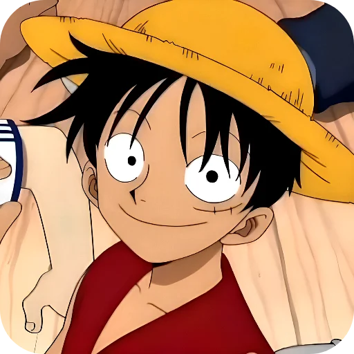 😄 Стикер «Monkey D Luffy» для Telegram