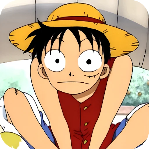 😶 Стикер «Monkey D Luffy» для Telegram
