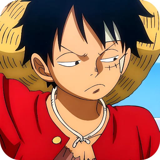 😒 Стикер «Monkey D Luffy» для Telegram