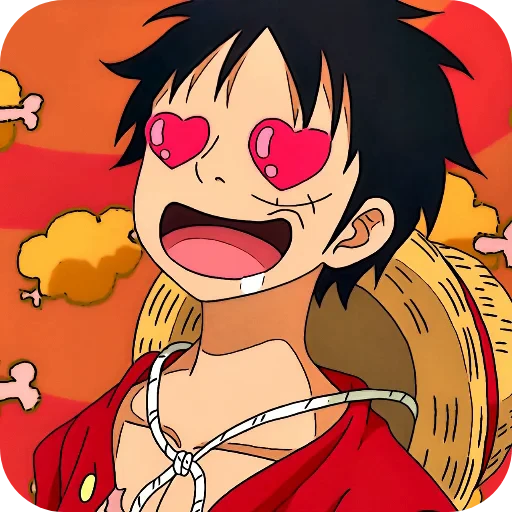 😍 Стикер «Monkey D Luffy» для Telegram