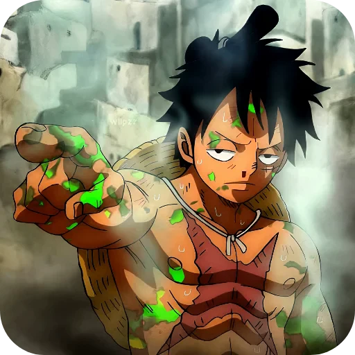 🧐 Стикер «Monkey D Luffy» для Telegram