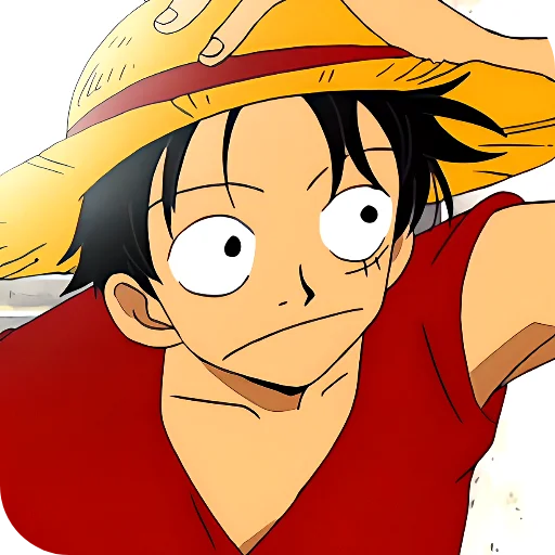 😕 Стикер «Monkey D Luffy» для Telegram