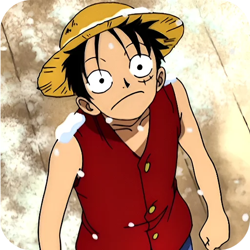 😱 Стикер «Monkey D Luffy» для Telegram