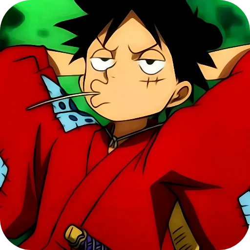 🫨 Стикер «Monkey D Luffy» для Telegram