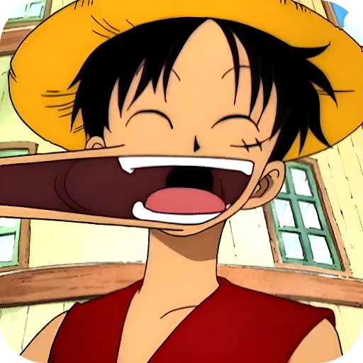 🤪 Стикер «Monkey D Luffy» для Telegram