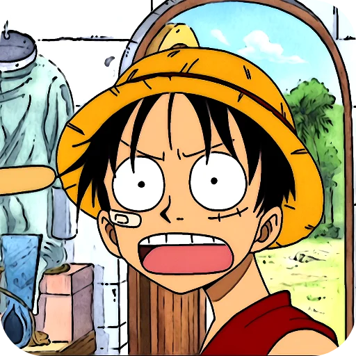 😱 Стикер «Monkey D Luffy» для Telegram