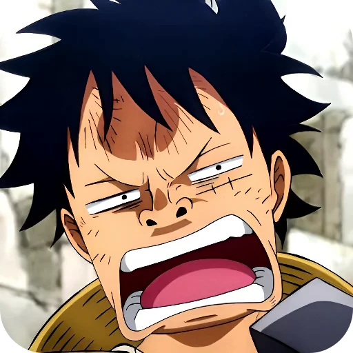 😤 Стикер «Monkey D Luffy» для Telegram
