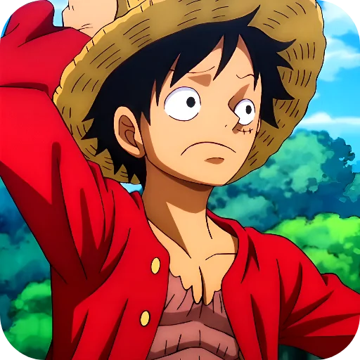 Стикерпак Monkey D Luffy для Telegram