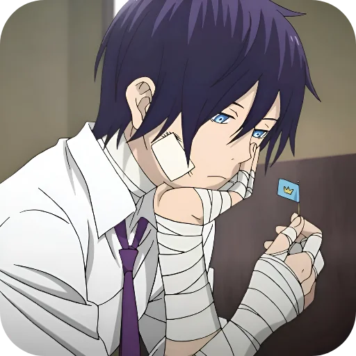 😔 Стикер «Noragami» для Telegram