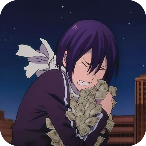🥺 Стикер «Noragami» для Telegram