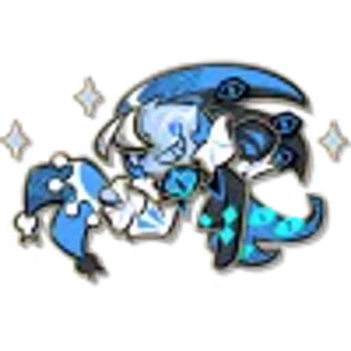 🤡 Эмодзи «Shadow Milk Cookie» для Telegram