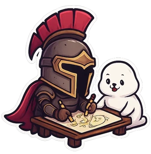 🌟 Стикер «Dictator and Sappy» для Telegram