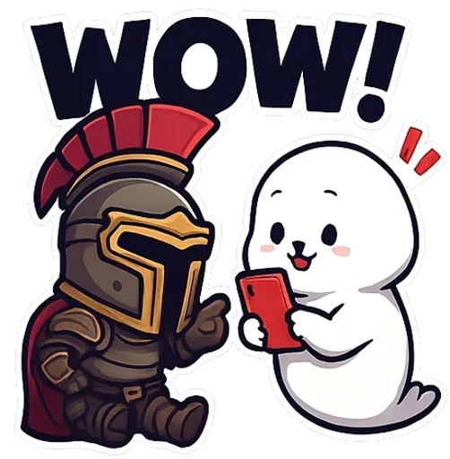 🌟 Стикер «Dictator and Sappy» для Telegram